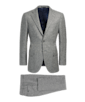 SUITSUPPLY  Grey Herringbone Lazio Suit