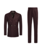 SUITSUPPLY  Burgundy Havana Suit