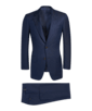 SUITSUPPLY  Navy Herringbone Washington Suit