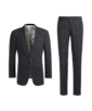 SUITSUPPLY  Mid Grey Checked Lazio Suit