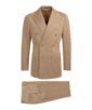 SUITSUPPLY  Light Brown Herringbone Havana Suit