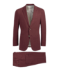 SUITSUPPLY  Dark Red Havana Suit