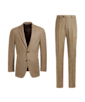 SUITSUPPLY  Havana rutig brun kostym