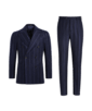 SUITSUPPLY  Navy Striped Havana Suit