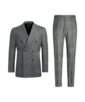 SUITSUPPLY  Mid Grey Checked Havana Suit