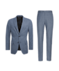 SUITSUPPLY  Sienna Anzug in Mittelblau mit Hahnentrittmuster