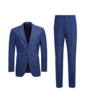 SUITSUPPLY  Mid Blue Perennial Tailored Fit Napoli Suit