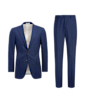 SUITSUPPLY  Costume Lazio bleu moyen à rayures