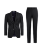 SUITSUPPLY  Black Perennial Tailored Fit Napoli Suit