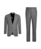 SUITSUPPLY  Mid Grey Three-Piece Lazio Suit