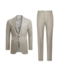 SUITSUPPLY  Costume Havana coupe Tailored marron clair