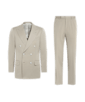 SUITSUPPLY  Light Green Tailored Fit Milano Suit