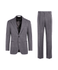 SUITSUPPLY  Mid Grey Relaxed Fit Roma Suit