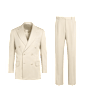 SUITSUPPLY  Sand Tailored Fit Milano Suit