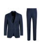 SUITSUPPLY  Navy Perennial Tailored Fit Havana Suit