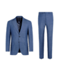 SUITSUPPLY  Mid Blue Perennial Tailored Fit Havana Suit