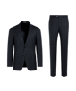 SUITSUPPLY  Navy Perennial Tailored Fit Havana Suit