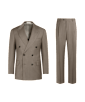 SUITSUPPLY  Taupe Tailored Fit Milano Suit