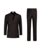 SUITSUPPLY  Dark Brown Tailored Fit Milano Suit
