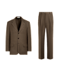 SUITSUPPLY  Mid Brown Relaxed Fit Brera Suit