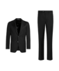 SUITSUPPLY  Black Perennial Tailored Fit Havana Suit