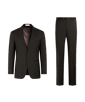 SUITSUPPLY  Dark Brown Perennial Tailored Fit Havana Suit