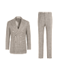 SUITSUPPLY  Light Taupe Tailored Fit Havana Suit