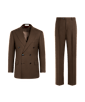 SUITSUPPLY  Mid Brown Tailored Fit Milano Suit