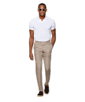SUITSUPPLY  Light Brown Houndstooth Soho Trousers