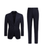 SUITSUPPLY  Navy Perennial Tailored Fit Havana Suit