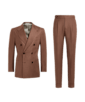 SUITSUPPLY  Brown Tailored Fit Havana Suit