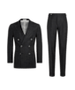 SUITSUPPLY  Dark Grey Tailored Fit Havana Suit