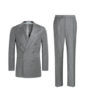 SUITSUPPLY  Havana 浅灰色合体身型西装