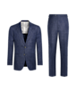 SUITSUPPLY   Mid Blue Three-Piece Tailored Fit Havana Suit
