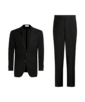 SUITSUPPLY  Black Relaxed Fit Roma Suit