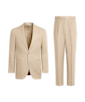 SUITSUPPLY  Sand Relaxed Fit Roma Suit