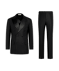 SUITSUPPLY  Black Tailored Fit Milano Tuxedo