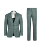 SUITSUPPLY  Green Tailored Fit Havana Suit