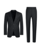 SUITSUPPLY  Dark Grey Perennial Napoli Suit
