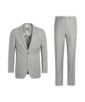 SUITSUPPLY  Light Grey Tailored Fit Havana Suit