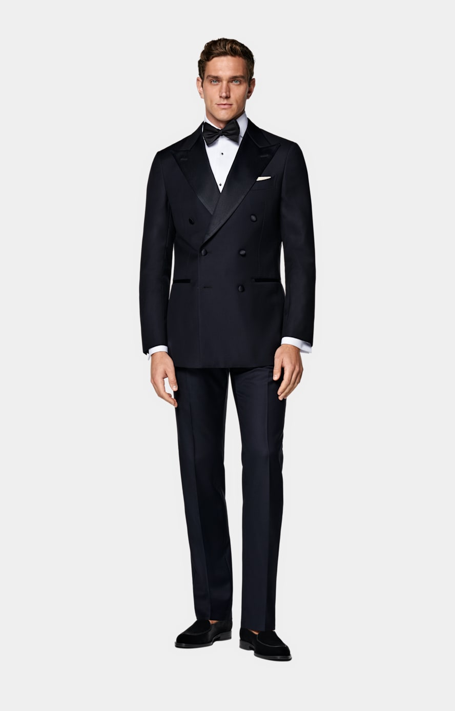 Navy Tailored Fit Havana Tuxedo