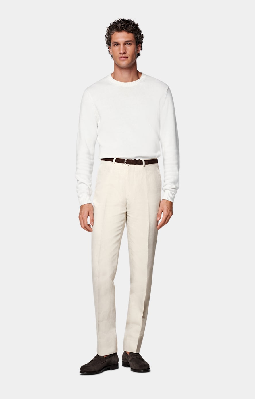 Pantalones corte straight online