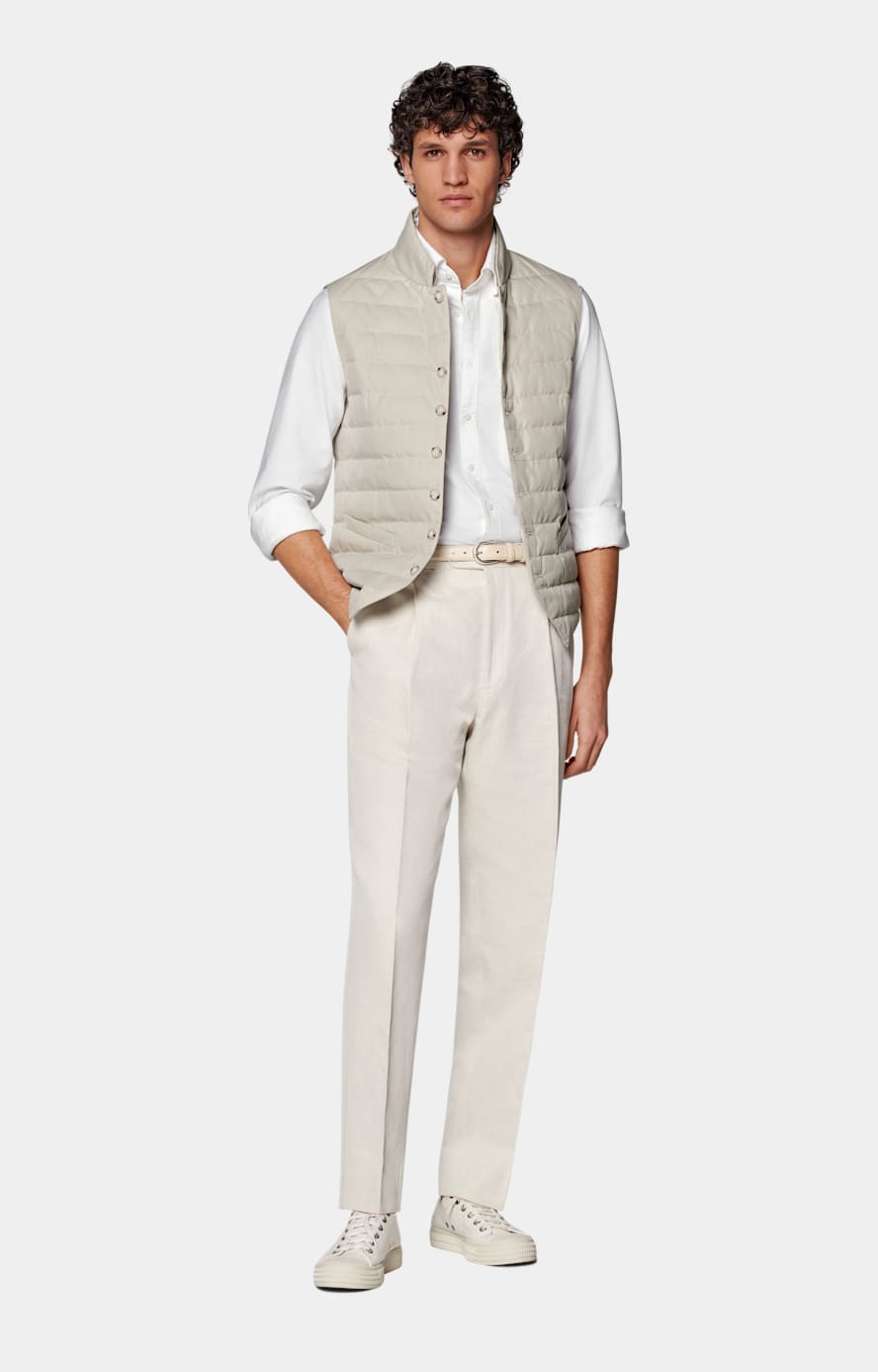 White Oxford Slim Fit Shirt