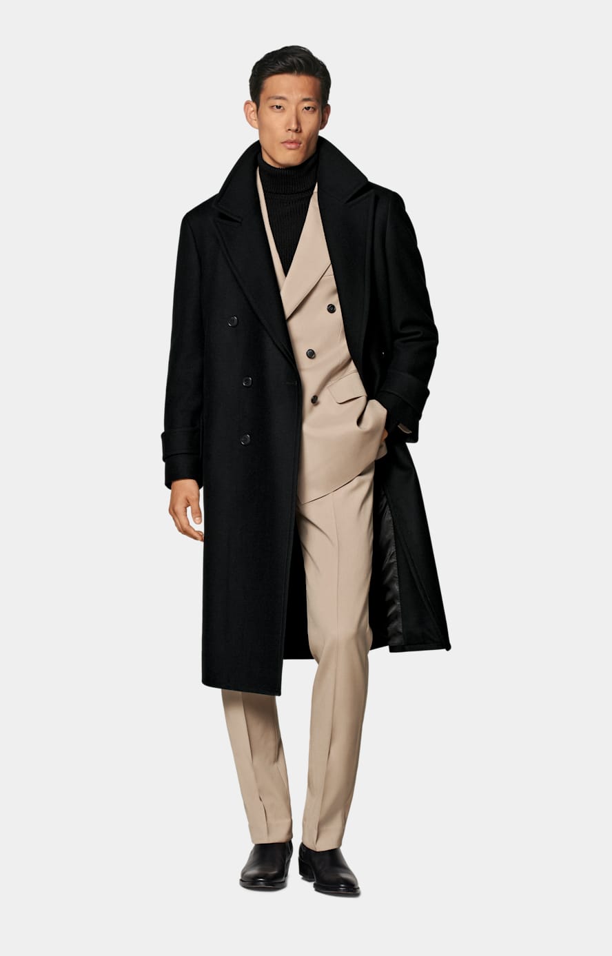 Mid Brown Tailored Fit Milano Suit