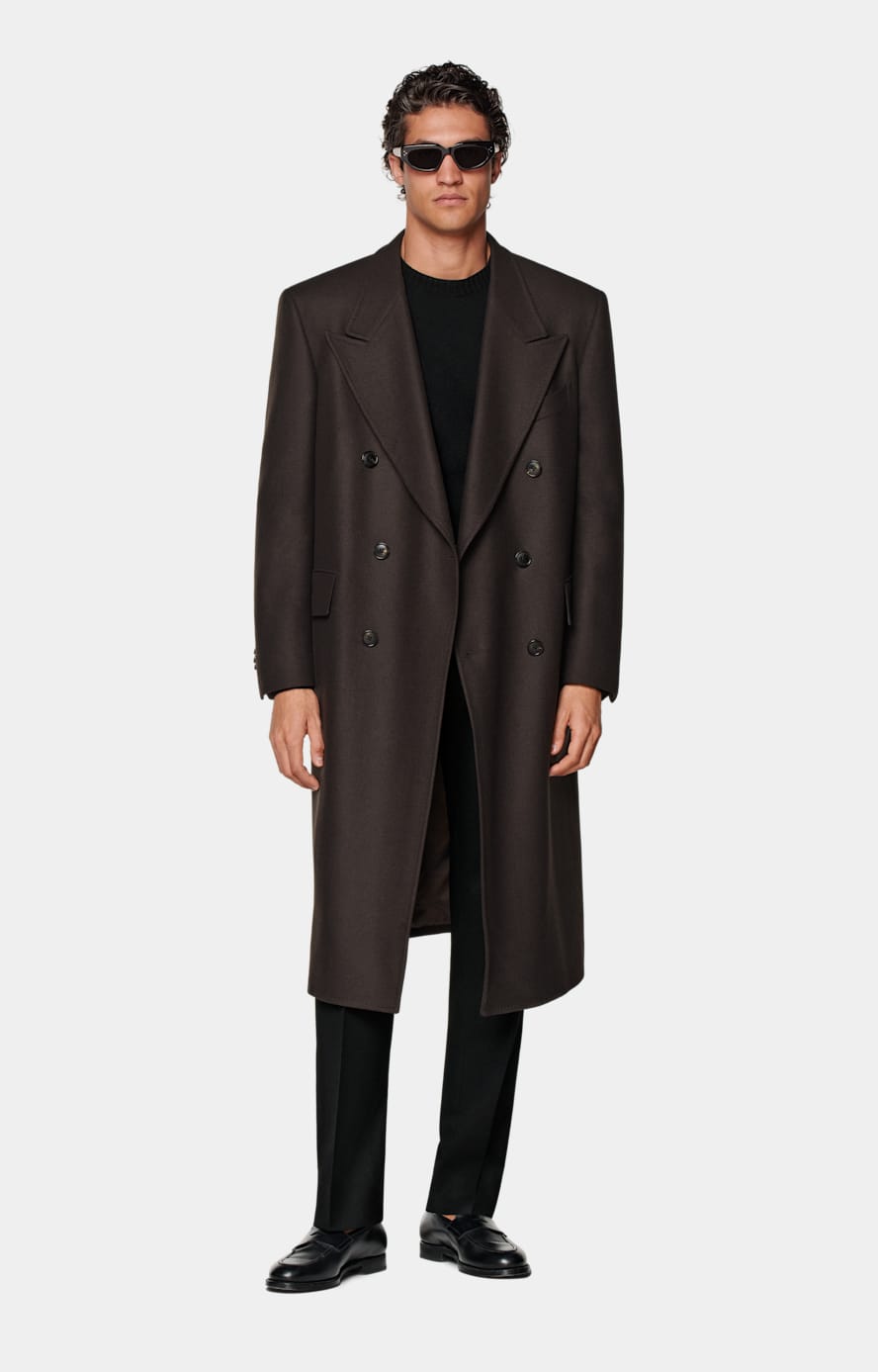 Dark Brown Overcoat
