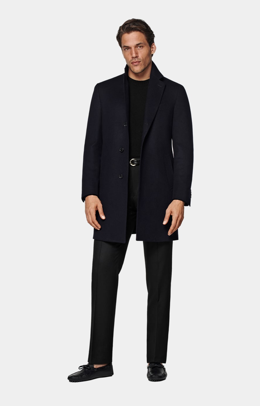 Navy Overcoat
