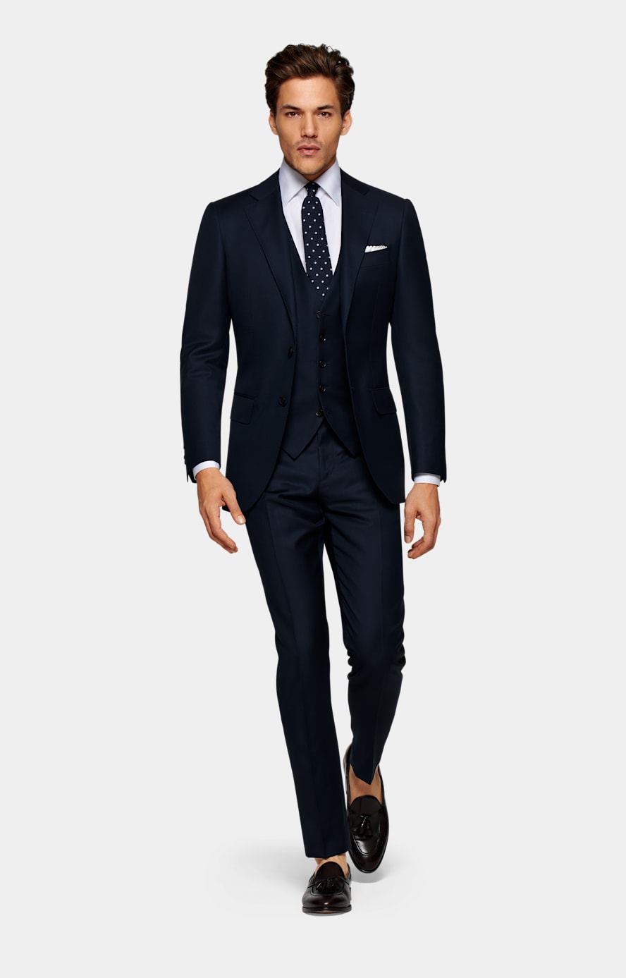 Giacca da abito Lazio navy tailored fit