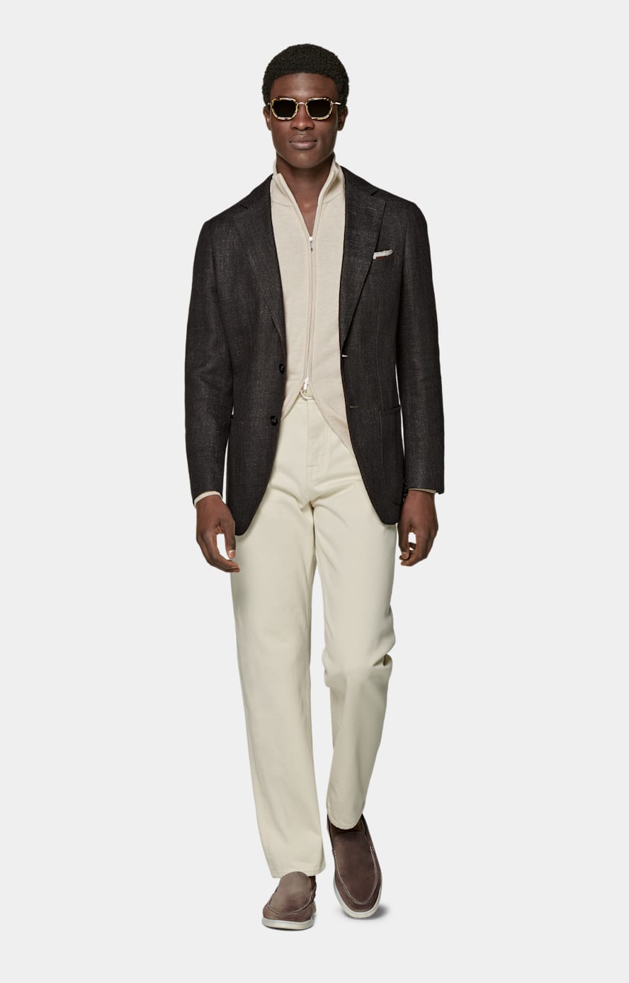 Off-White Straight Leg Jeans