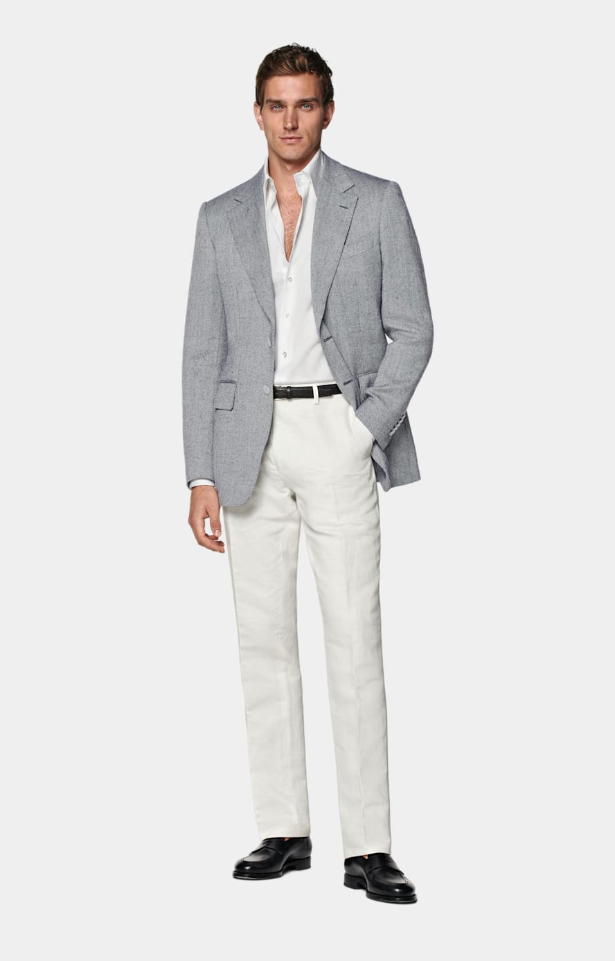 White Point Collar Slim Fit Shirt