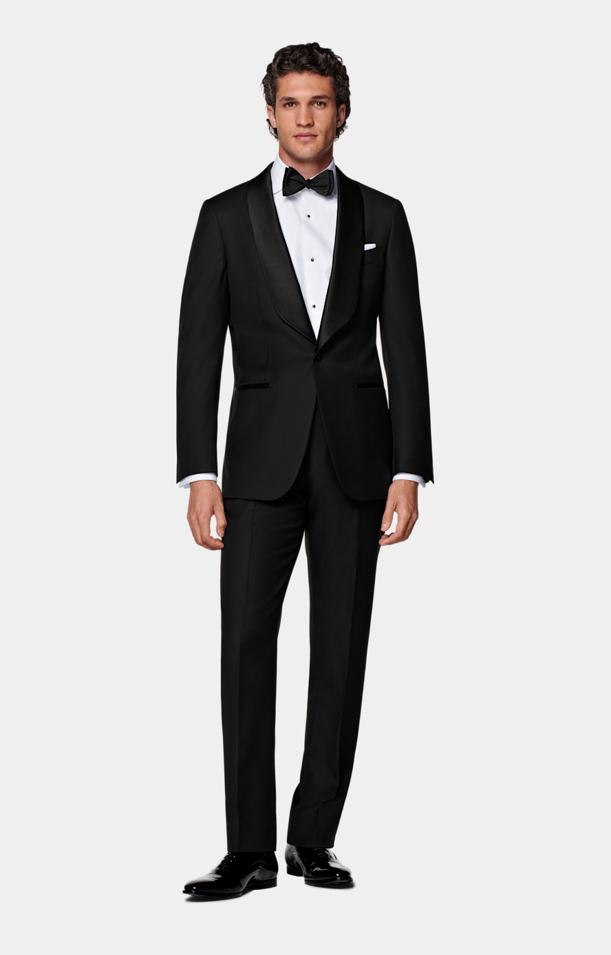Havana Dinner Jacket schwarz Tailored Fit